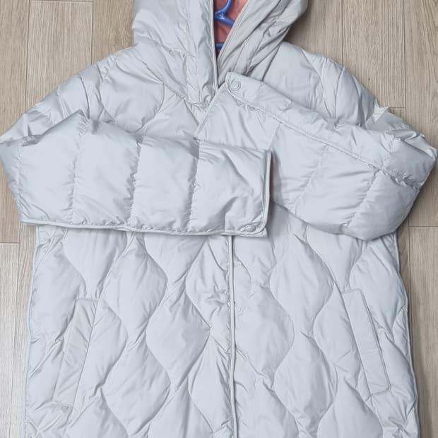 크로커다일레이디 후드퀄팅경량다운105