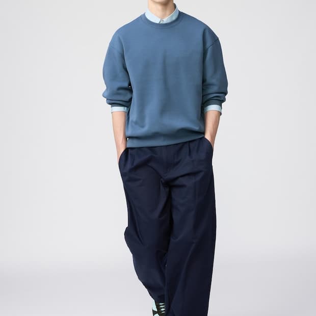 유니클로 C 배럴팬츠 XL 네이비