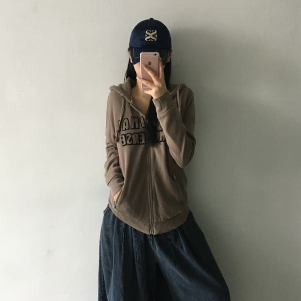 컨버스 쉐르파 후드집업