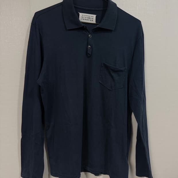 마틴마르지엘라 로우컷 원포켓 폴로 셔츠