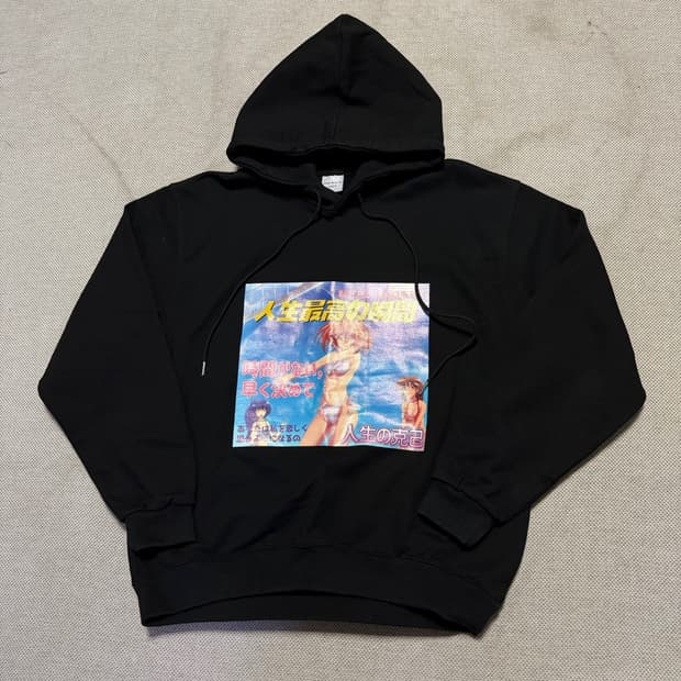 아크메드라비 프린팅 후드티