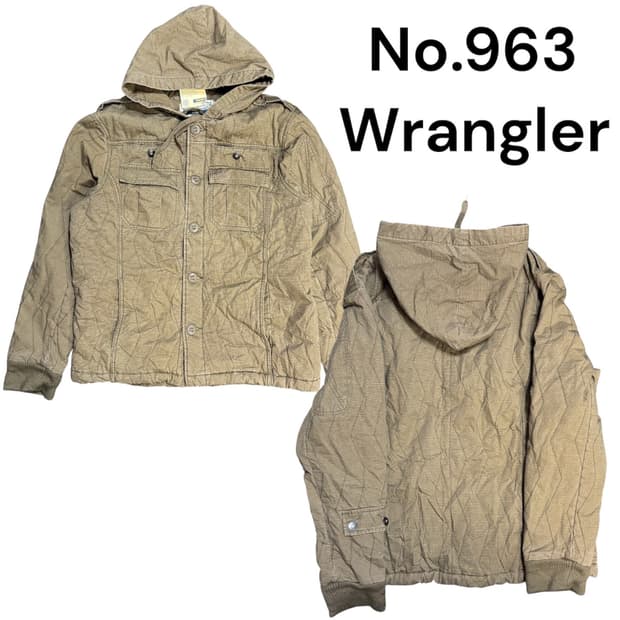 랭글러 새제품 데드스탁 밀리터리 필드자켓 후드 점퍼 파카