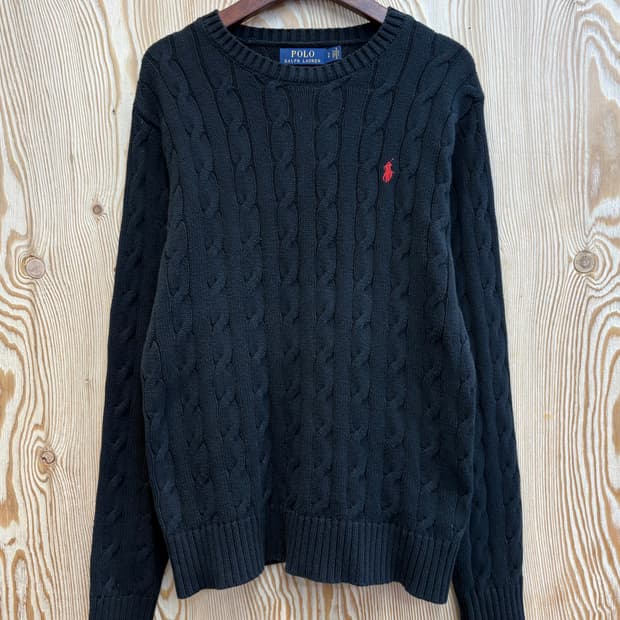 폴로 랄프로렌 케이블 니트