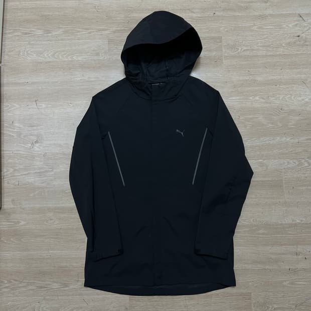 푸마 기능성 바람막이 후드자켓 [블랙] S/90