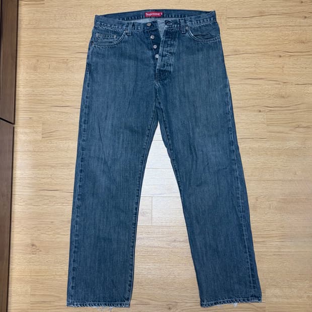 90s 슈프림 데님 MADE IN USA 청바지 Supreme