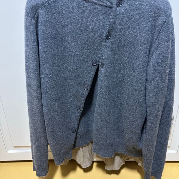 (25fw) EE 누마레 가디건 차콜 Xl