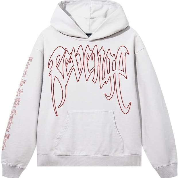 리벤지 킬 아웃라인 후디