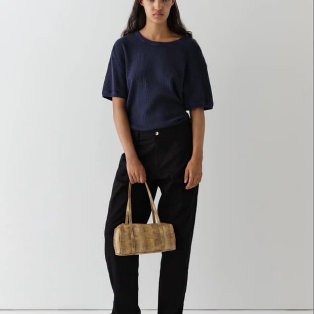 (XS,S)/ 기마구아스 맥스 티셔츠 / 네이비 26SS