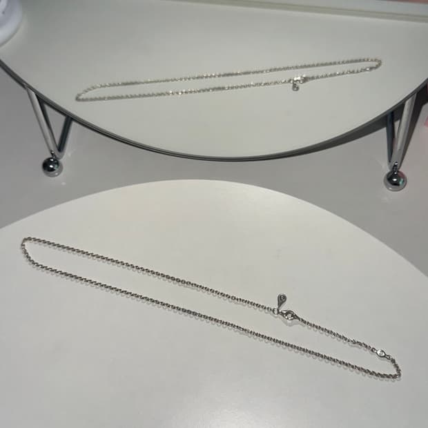 정품 판도라 목걸이 체인 45cm