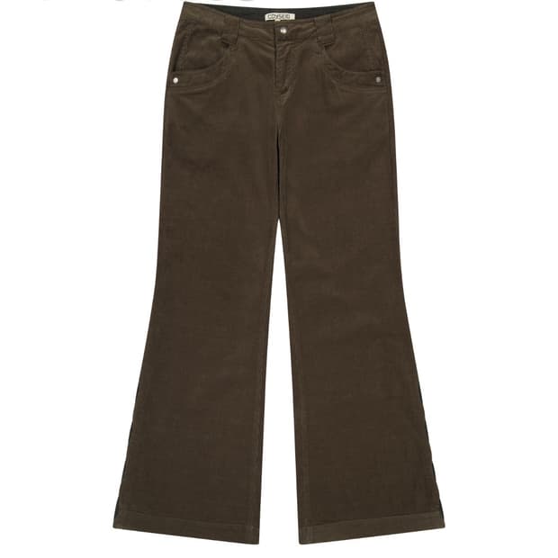 코이세이오 LEAF CUT CORDUROY PANTS BROWN