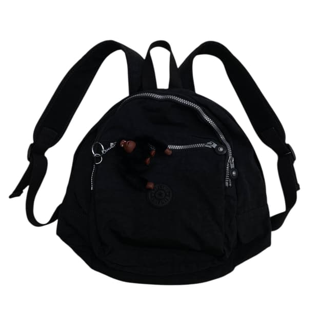 키플링 y2k 블랙 백팩