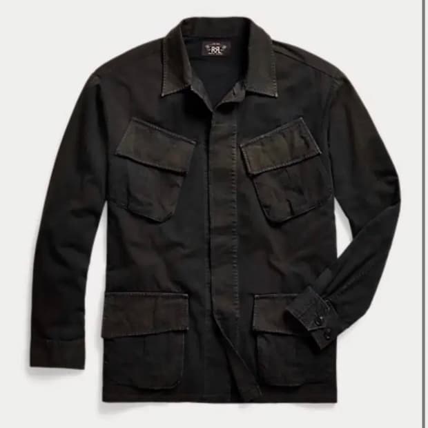 RRL 더블알엘 가먼트 다이 립스탑 퍼티그 m