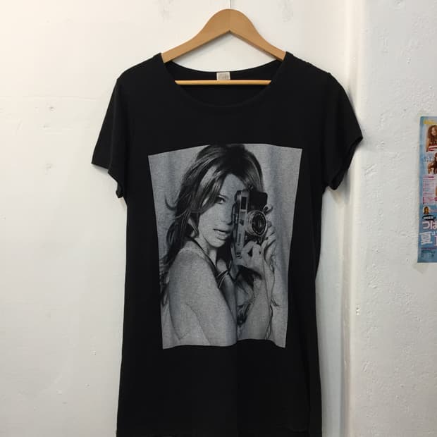 빈티지 프린팅 티셔츠