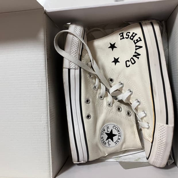 컨버스 척테일러 올스타 하이탑 스마일리 에그렛
