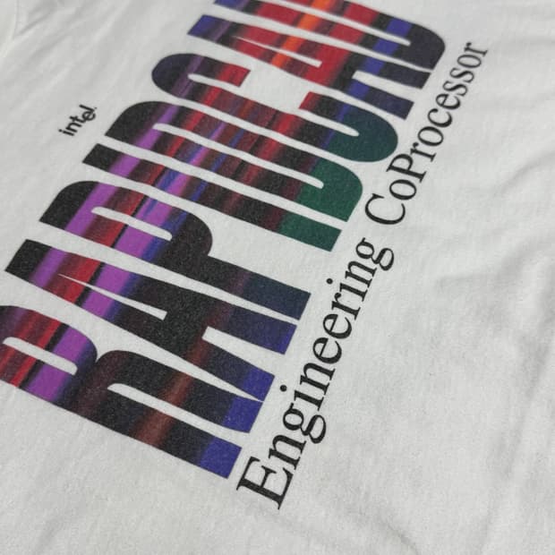 90‘s 인텔 promo t-shirt