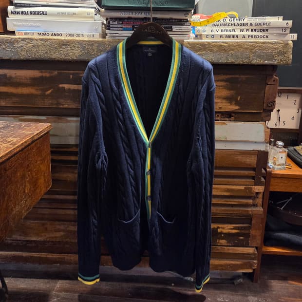 브룩스 브라더스 케이블카디건