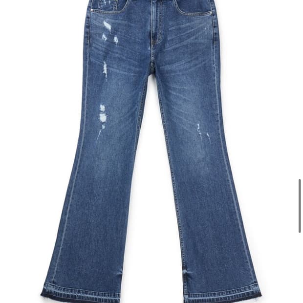 Boots Cut Flare Blue Jeans 부츠컷 플레어진 청바지