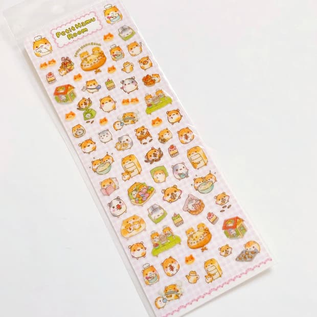 산엑스 스티커, 헤이세이 스티커, 햄스터 스티커