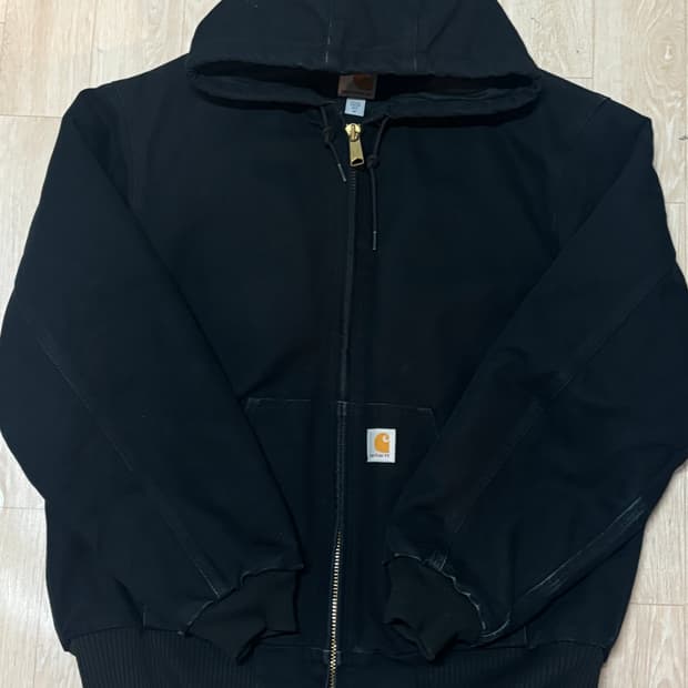 칼하트 덕액티브 자켓 블랙 M