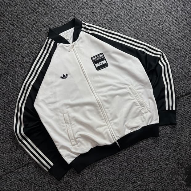 00s 아디다스 온두라스 빅로고 크롭 트랙탑 3663