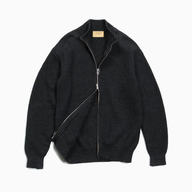 세븐바이세븐  INDIGO YARN DRIVERS KNIT