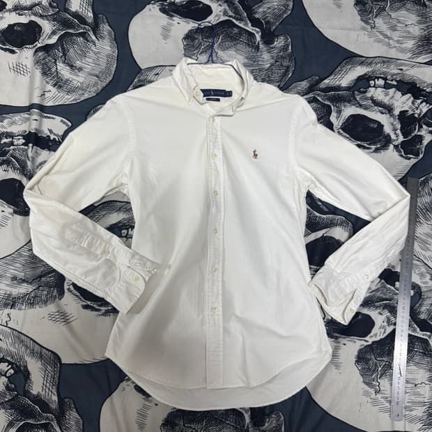 폴로랄프로렌 슬림핏 화이트셔츠 S사이즈