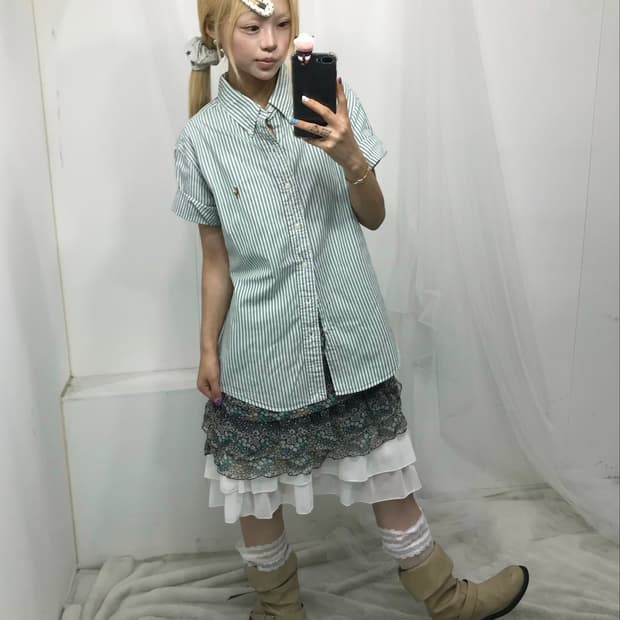 폴로 민트 녹차맛 코디set
