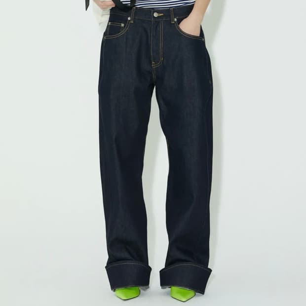 노앙 인디고 데님팬츠 30