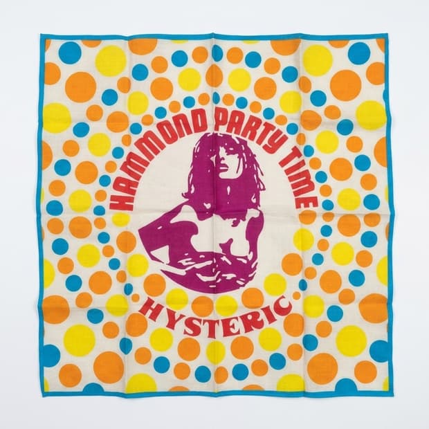 히스테릭글래머 반다나 hammond party time BAND