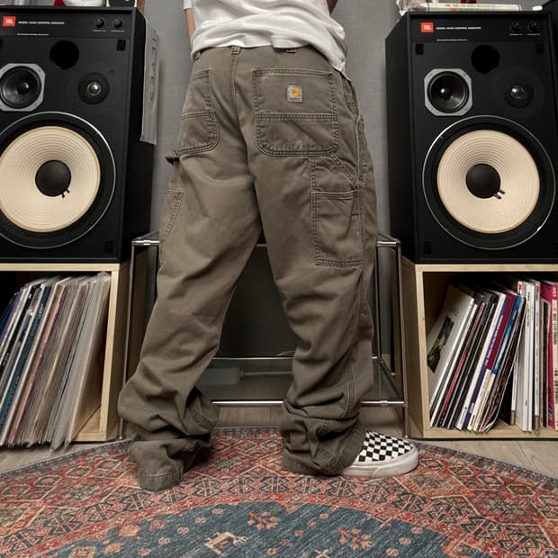 칼하트 싱글니 카펜터팬츠