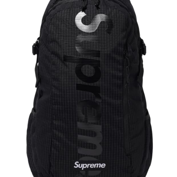 슈프림 백팩 블랙 - 24SS