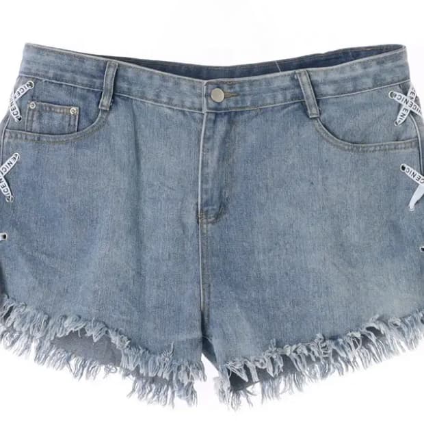 데님 숏츠 반바지 핫팬츠