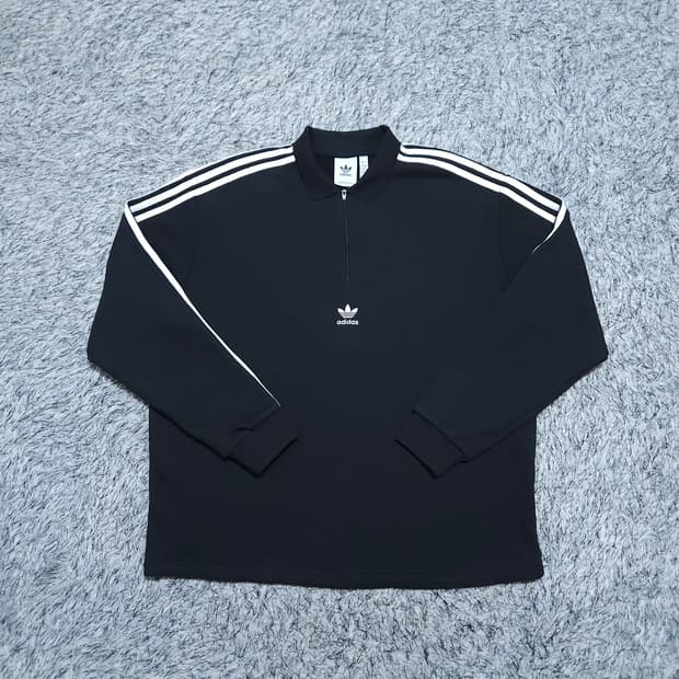 아디다스) 2XL 남자 하프집업스웻 반집업폴로티 / 왕눈이샵