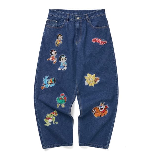 위캔더스 KELLOGGS H.O.F DENIM PANTS