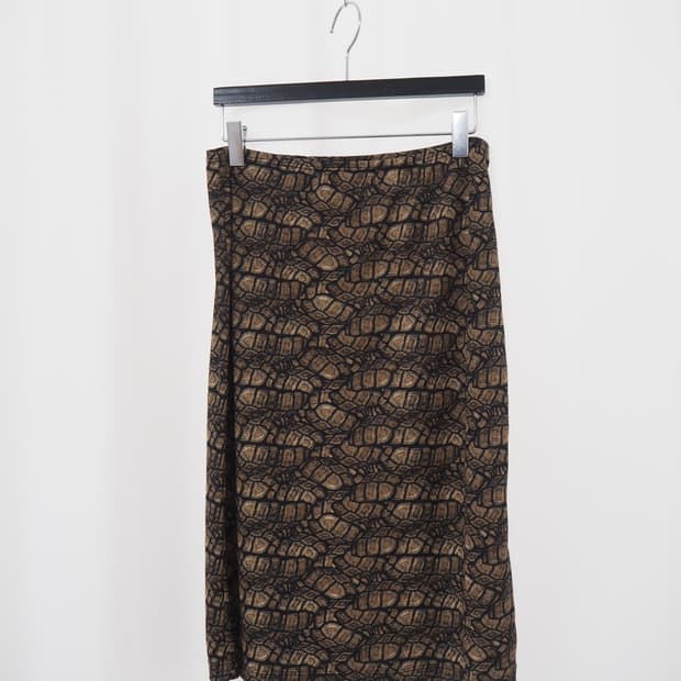 FUTURE OZBEK pattern skirt