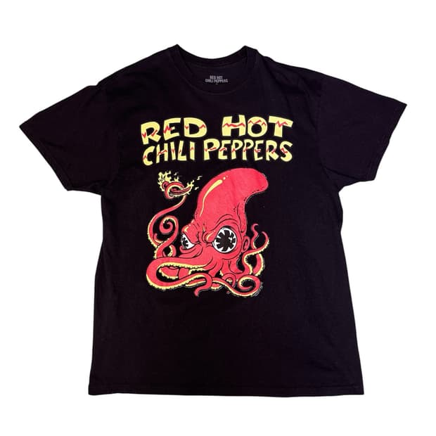 빈티지 레드핫칠리페퍼스 REDHOTCHILIPEPPERS 밴드티 L