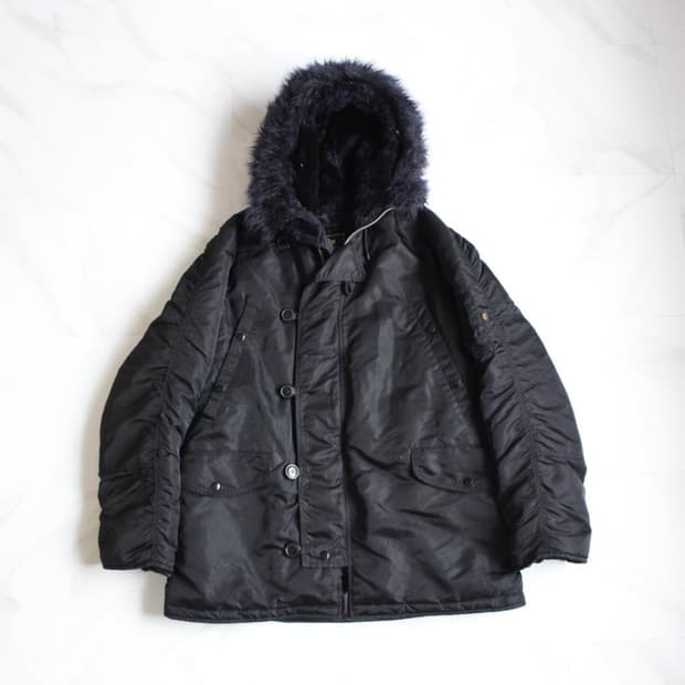 [XL] 알파인더스트리 N-3B 올블랙