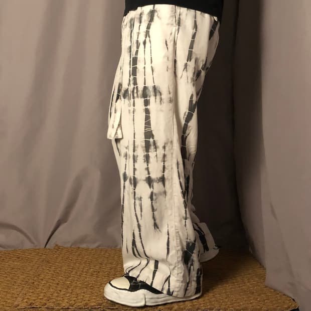 사스콰치 패브릭스 타이다이 와이드 팬츠