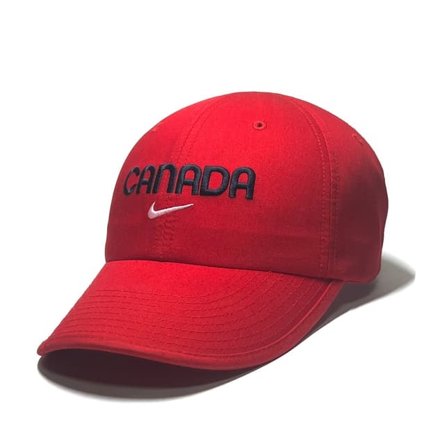 NIKE 나이키 빈티지 초레어 퓨추라 캐나다 레드 볼캡 모자 운동 헬스