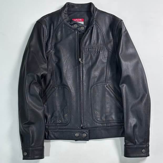 푸부 레이싱 가죽 자켓