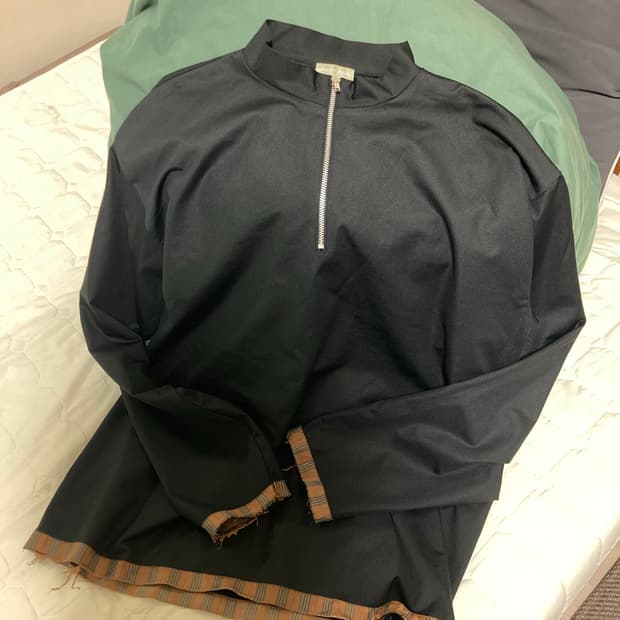 꼼데가르송 옴므 하프집업