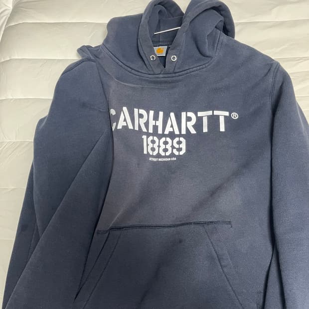 칼하트 후드티 네이비