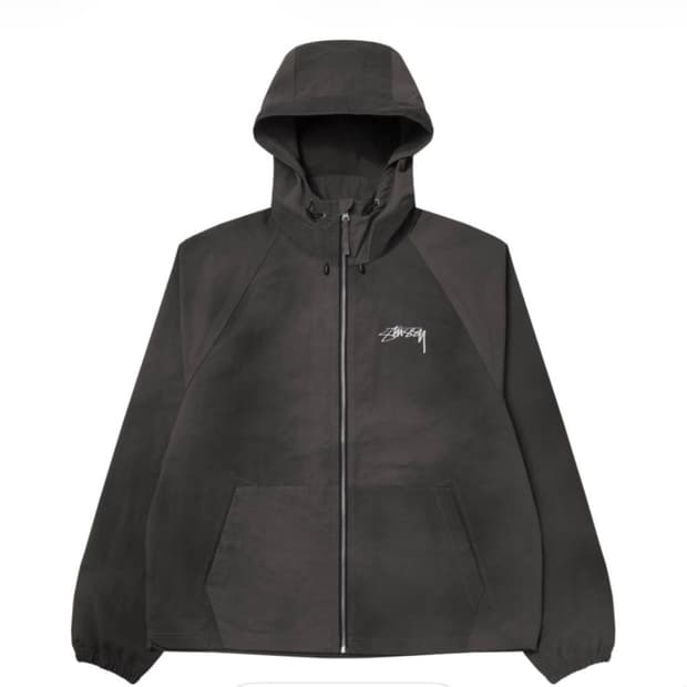 스투시 웨이브 다이 비치쉘(바람막이) S사이즈