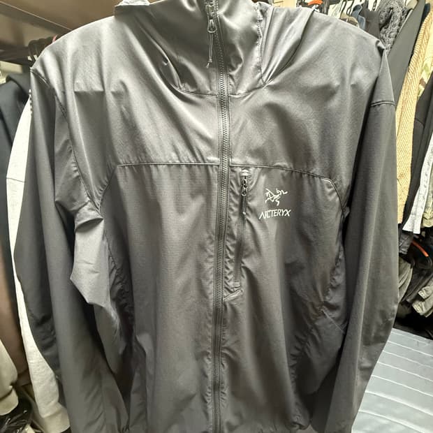 아크테릭스 스쿼미시 후디 블랙 L