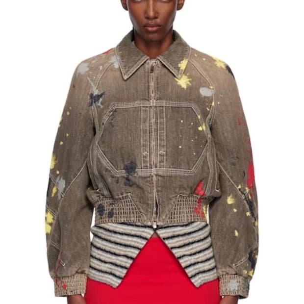 Kiko kostadinove painted Jacket