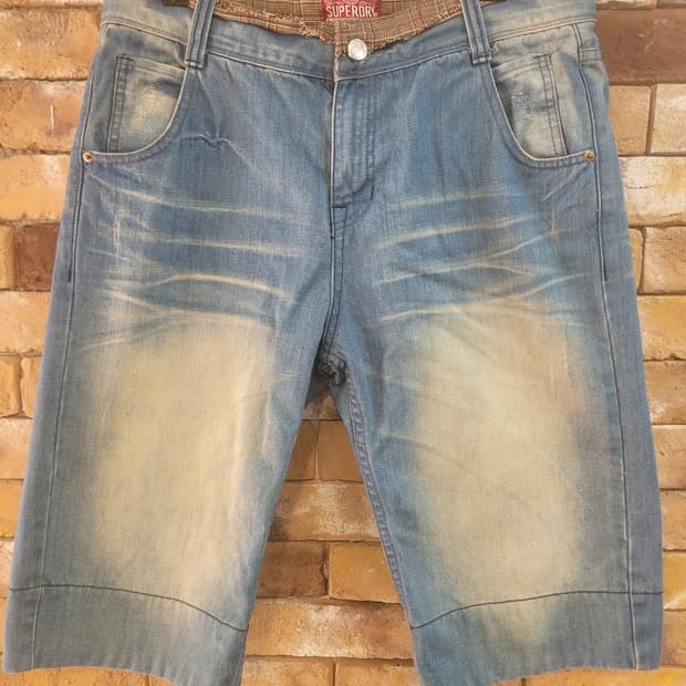 Superdry Jeans JPN XL 데님 반바지