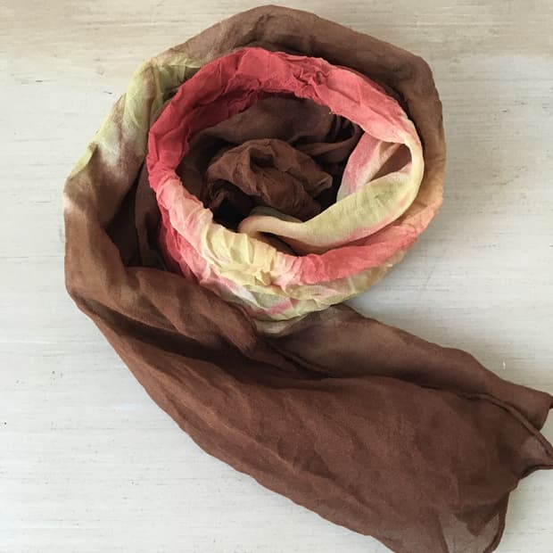  dyed scarf