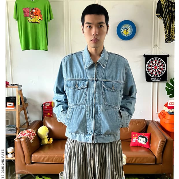 1980-90s Old KENZO Jeans Denim Trucker