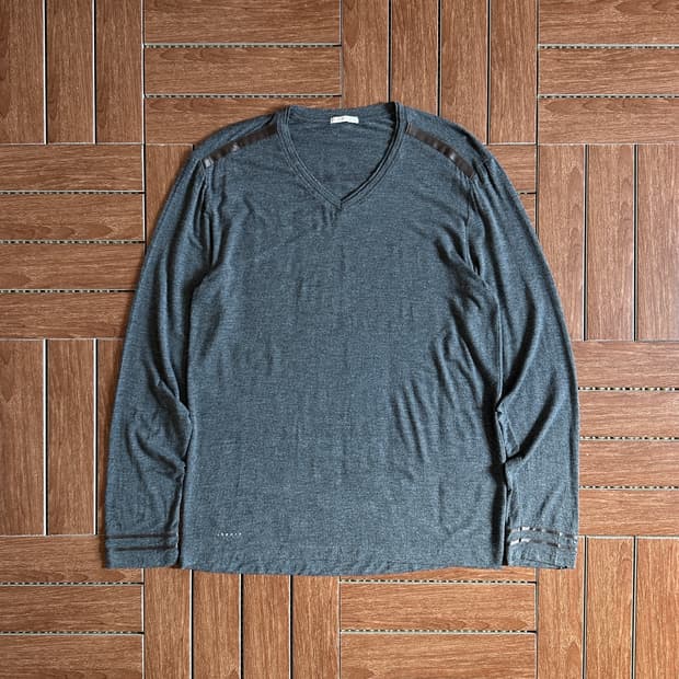 Theory v-neck rayon long sleeves