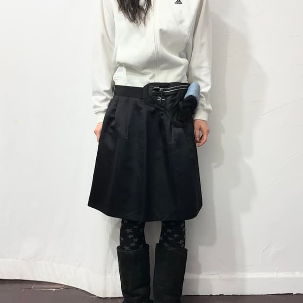 택포)mizuno baby blue waistbag